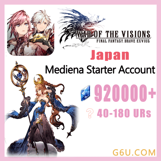 FFBE WAR OF THE VISIONS Mediena Starter Account(Global)