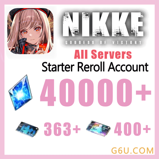 GODDESS OF VICTORY: NIKKE Starter Reroll Account(All Servers)