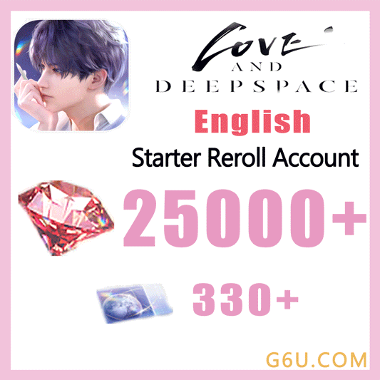 Love and Deepspace Starter Reroll Account (English)