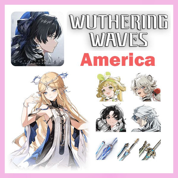Wuthering Waves Full Destiny Seat Cartethyia Premium Account (America)