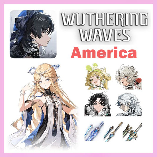 Wuthering Waves Full Destiny Seat Cartethyia Premium Account (America)