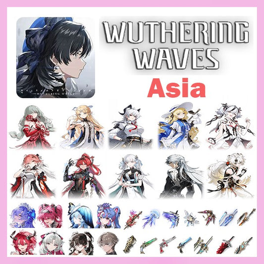 Wuthering Waves 10 Full Destiny Seat Characters Premium Account (Asia)