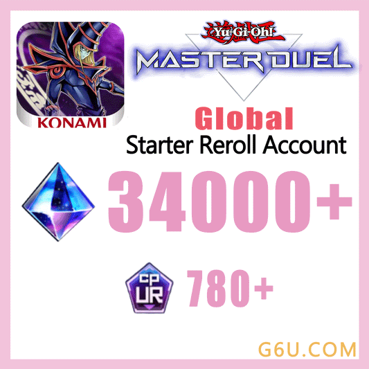 Yu-Gi-Oh! Master Duel Starter Reroll Account (Global)