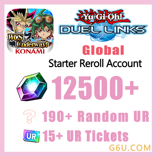 Yu-Gi-Oh! Duel Links Starter Reroll Account (Global)