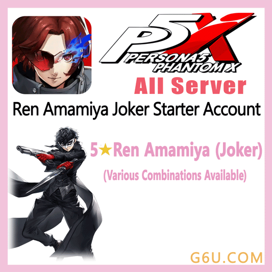 Persona 5: The Phantom X P5X Ren Amamiya Joker  Starter Account（All Server）
