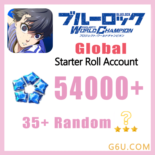 BLUE LOCK Project: World Champion Starter Reroll Account (Global)