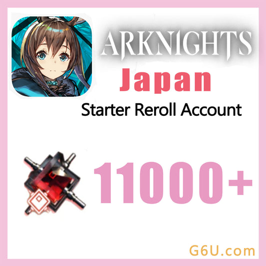 Arknights Starter Reroll Account (Japan)