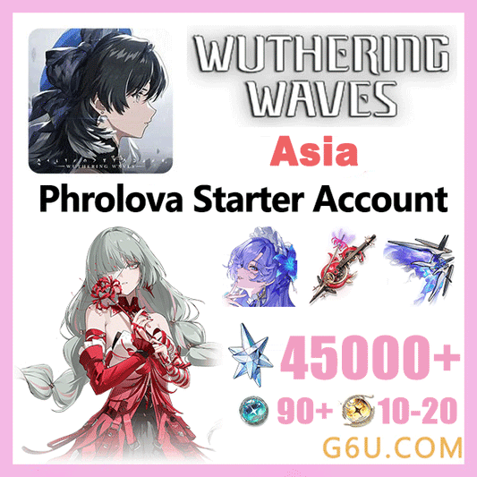 Wuthering Waves Phrolova Starter Account ( Asia )
