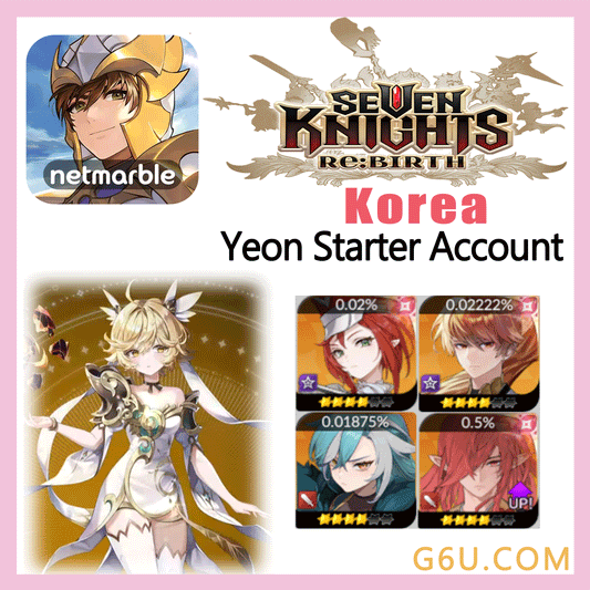 SEVEN KNIGHT:RE BRITH Yeon Starter Account ( Korea )