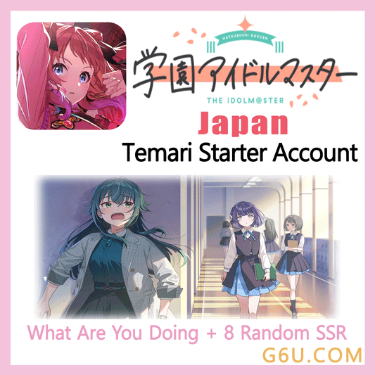 Gakuen Idolmaster iDOLM@STER Temari Starter Account （Japan）