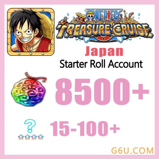 ONE PIECE Treasure Cruise Starter Roll Account ( Japan | iOS )