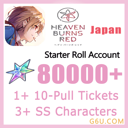 Heaven Burns Red Starter Roll Account(Japan)
