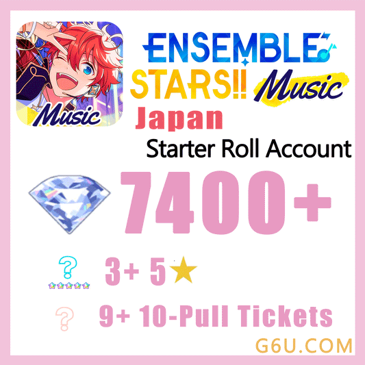Ensemble Stars Music Enstars Reroll Fresh Starter Account（Japan）