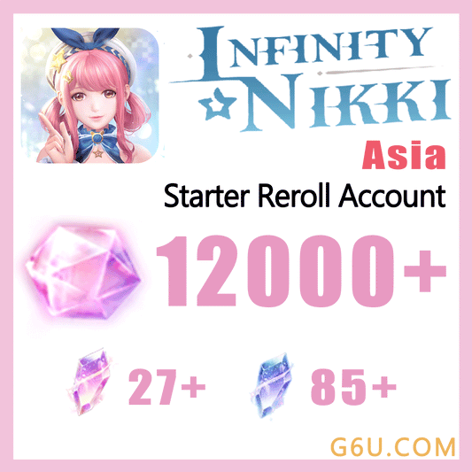 Infinity Nikki Starter Reroll Account （Asia）