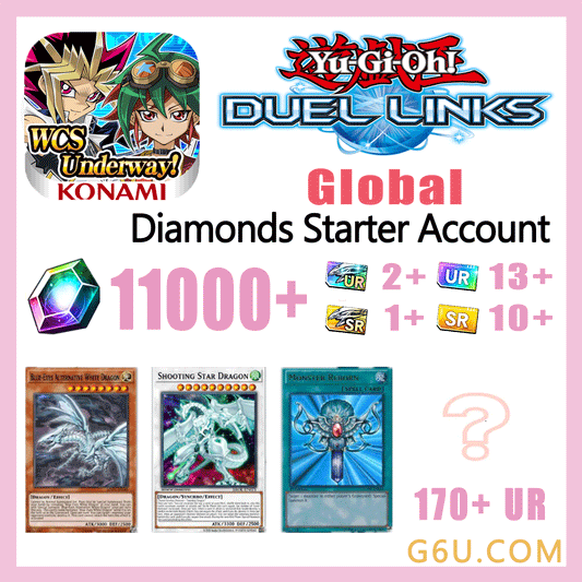 Yu-Gi-Oh! DUEL LINKS Diamonds Starter Account (Global)