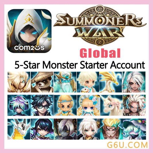 Summoners War 5-Star Monster Starter Account ( Global )