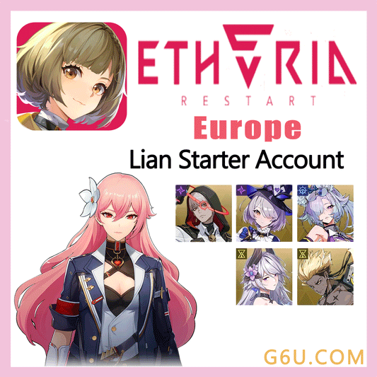 Etheria: Restart Lian Starter Account ( Europe )