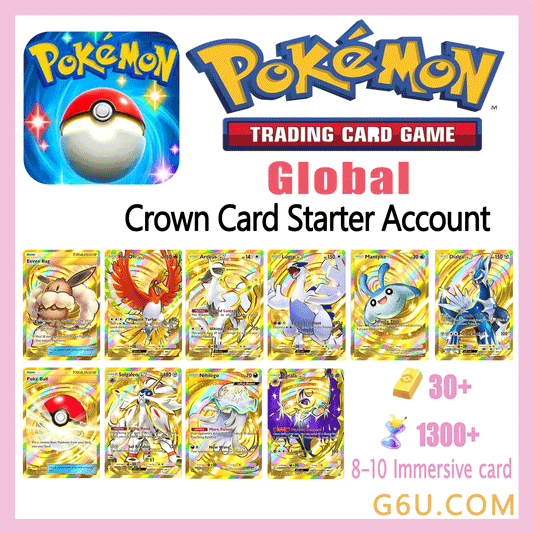 Pokémon TCG Pocket Crown Card Starter Account ( Global )