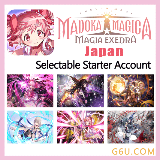Puella Magi Madoka Magica Magia Exedra Selectable Starter Account ( Japan  )