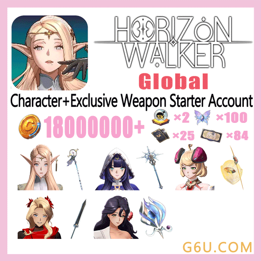 Horizon Walker Character+Exclusive Weapon Starter Account (Global)