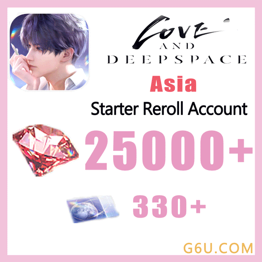 Love and Deepspace Starter Reroll Account (Asia)