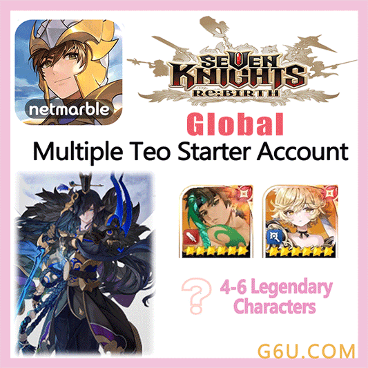 SEVEN KNIGHT:RE BRITH Multiple Teo Starter Account ( Global )