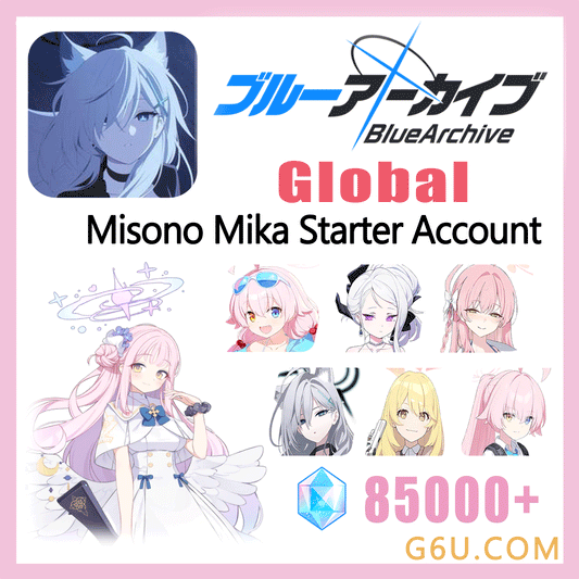 Blue Archive Misono Mika Starter Account（Global）