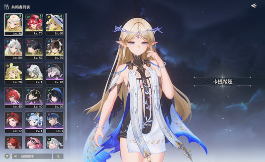 Wuthering Waves 2 Destiny Seat Cartethyia  Premium Account (Asia)
