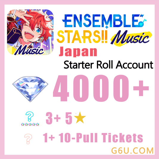 Ensemble Stars Music Enstars Reroll Fresh Starter Account（Japan）