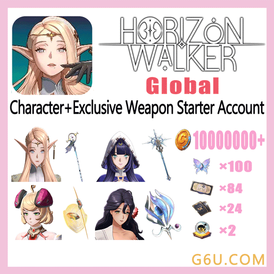 Horizon Walker Character+Exclusive Weapon Starter Account (Global)