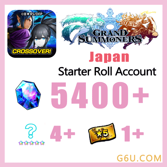 Grand Summoners Starter Reroll Account (Japan)