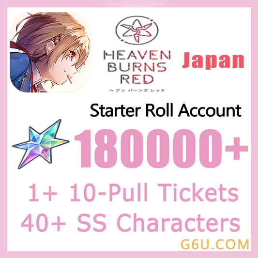 Heaven Burns Red Roll Starter Account(Japan)