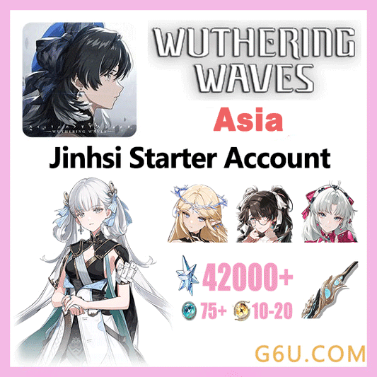 Wuthering Waves Jinhsi Starter Account ( Asia )