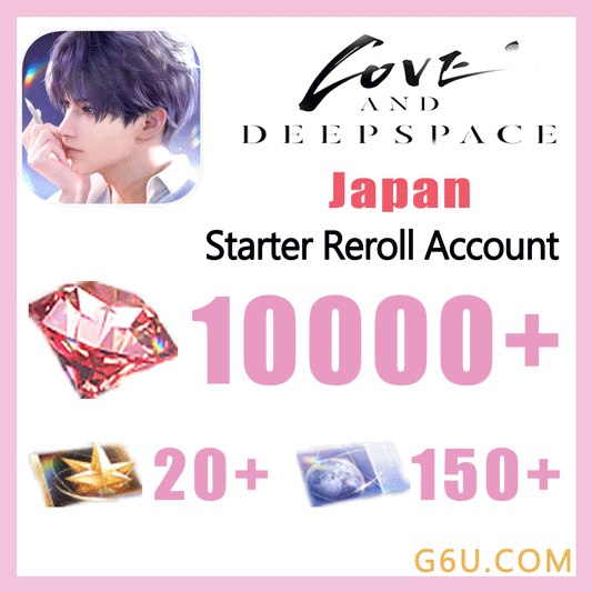 Love and Deepspace Starter Reroll Account (Japan)