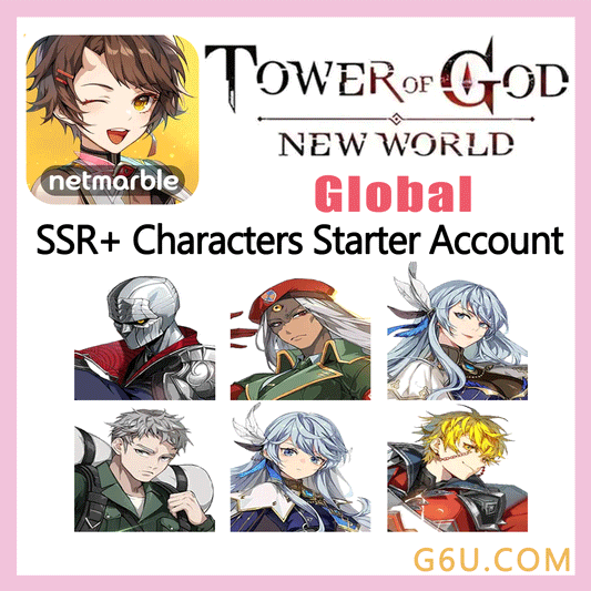 Tower of God New World SSR+ Characters Selection  Starter Account (Global)