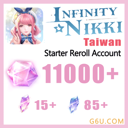 Infinity Nikki Starter Reroll Account （Taiwan）