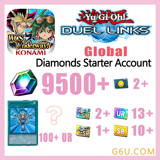 Yu-Gi-Oh! DUEL LINKS Diamonds Starter Account (Global)