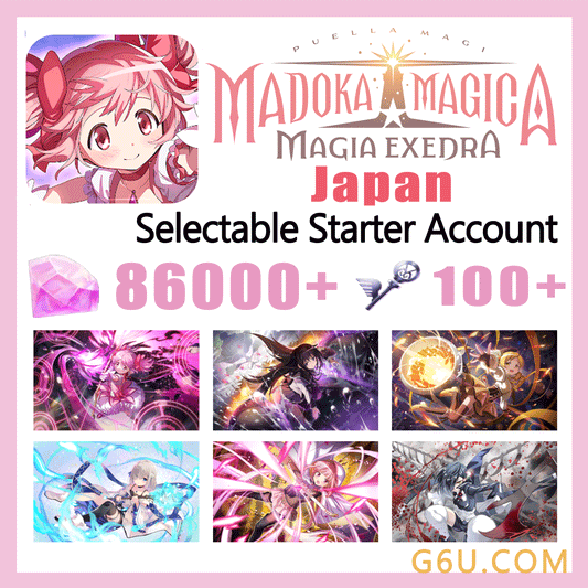 Puella Magi Madoka Magica Magia Exedra Selectable Starter Account ( Japan )