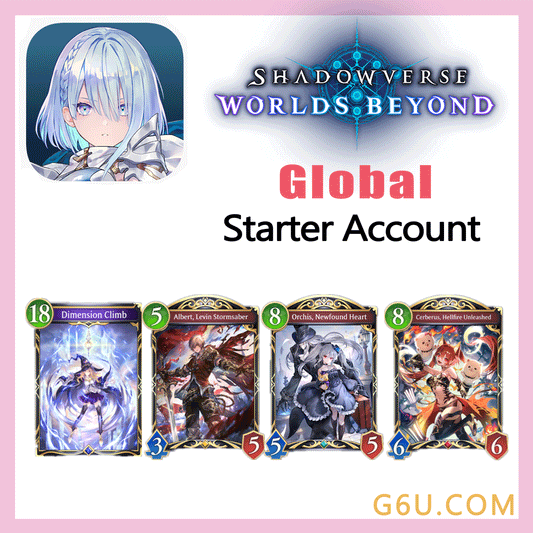 Shadowverse:Worlds Beyond Different Painting [Daria + Albert + Orchis + Cerberus ] Starter Account(Global)