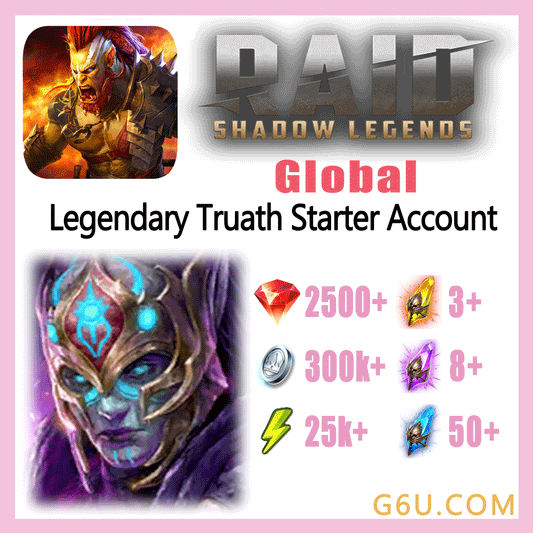 Raid: Shadow Legends Legendary Truath Starter Account (Global)