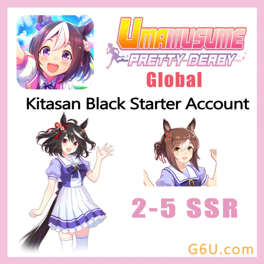 Uma Musume Pretty Derby Kitasan Black Starter Account（Global）
