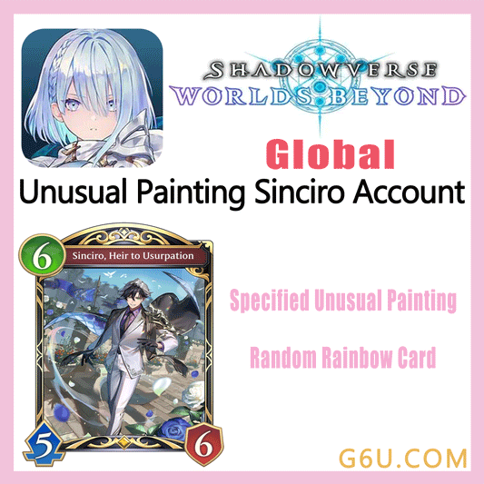 Shadowverse:Worlds Beyond Unusual Painting Sinciro Starter Account(Global)