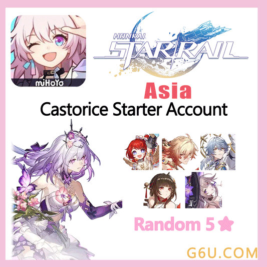 Honkai: Star Rail Castorice Starter Account (Asia)