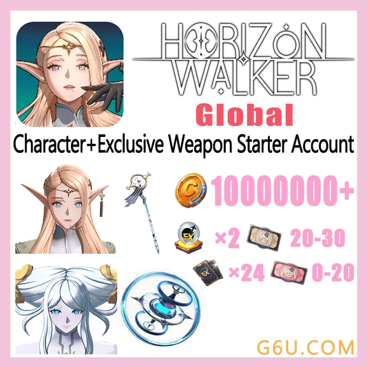 Horizon Walker Character+Exclusive Weapon Starter Account (Global)