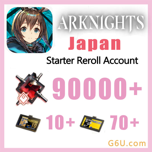 Arknights Starter Reroll Account (Japan)