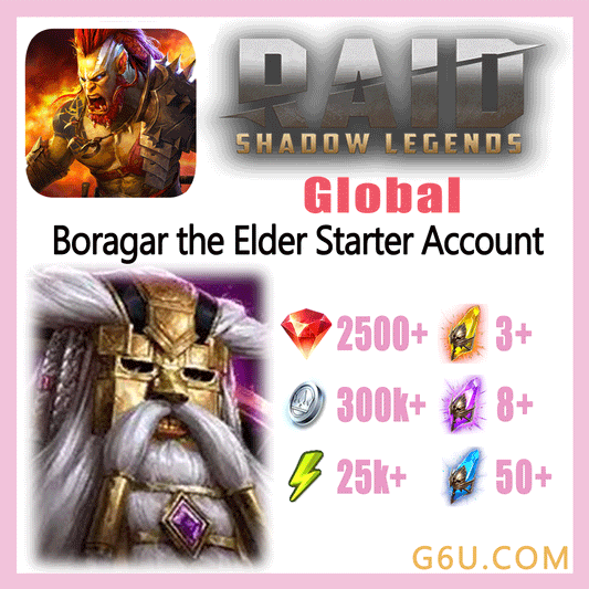Raid: Shadow Legends Legendary Boragar the Elder Starter Account (Global)
