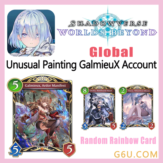 Shadowverse:Worlds Beyond Unusual Painting GalmieuX Starter Account(Global)