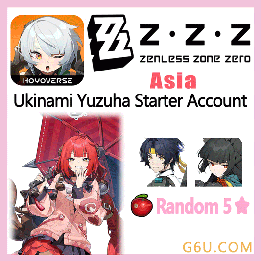 Zenless Zone Zero Ukinami Yuzuha Starter Account ( Asia )