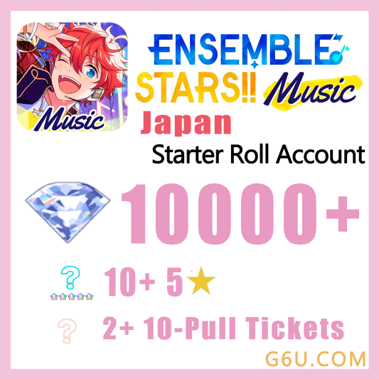 Ensemble Stars Music Enstars Reroll Fresh Starter Account（Japan）