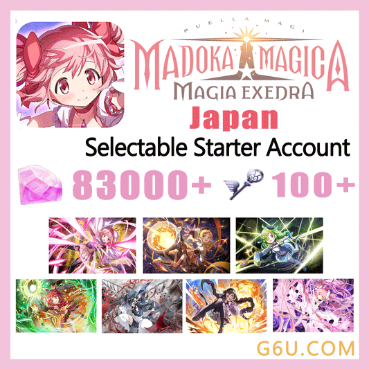 Puella Magi Madoka Magica Magia Exedra Selectable Starter Account ( Japan )